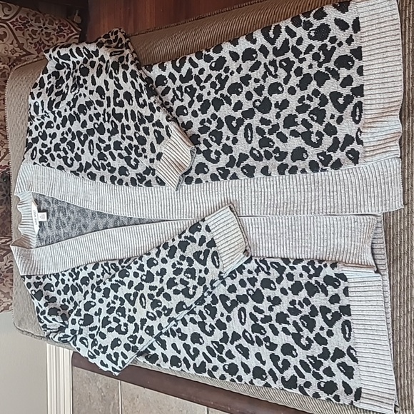 Nine West Animal Print Cardigan - Picture 11 of 11